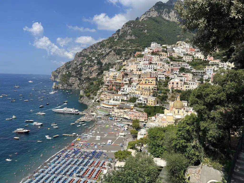 Vista de Positano