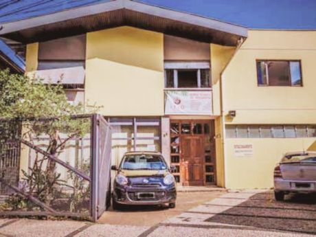 Massagem com alunos de massoterapia