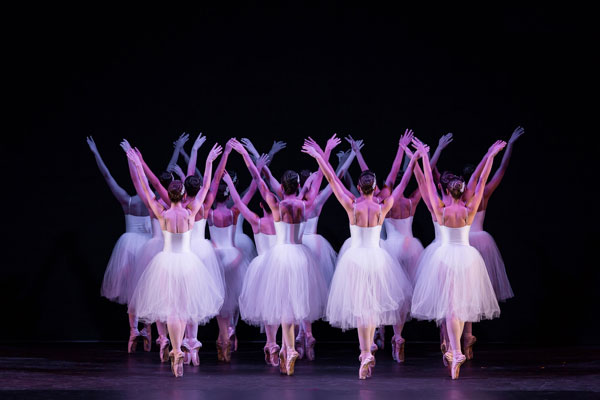Bailarinas no Theatro municipal de São Paulo