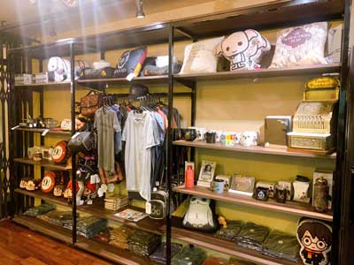 Loja de produtos do Harry Potter