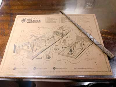 Mapa do Restaurante