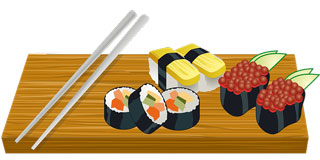 Oficina Culinária de Sushis