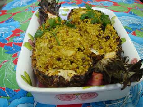 Cozinha Natural com Arroz na FMO