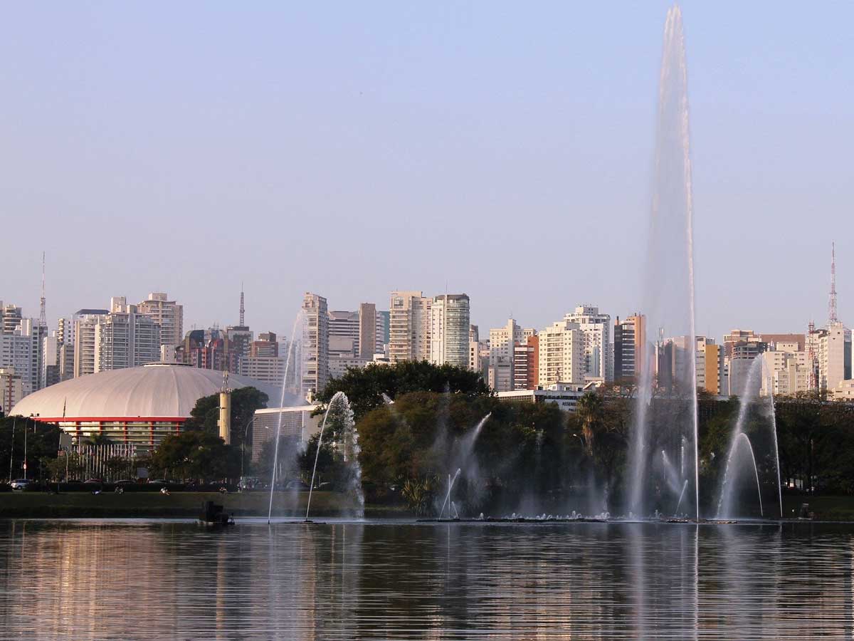Águas do Parque Ibirapuera