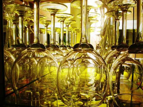 Taças de Cristal e Som