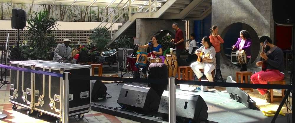 Mulheres e música em março de 2017 no Sesc Vila Mariana