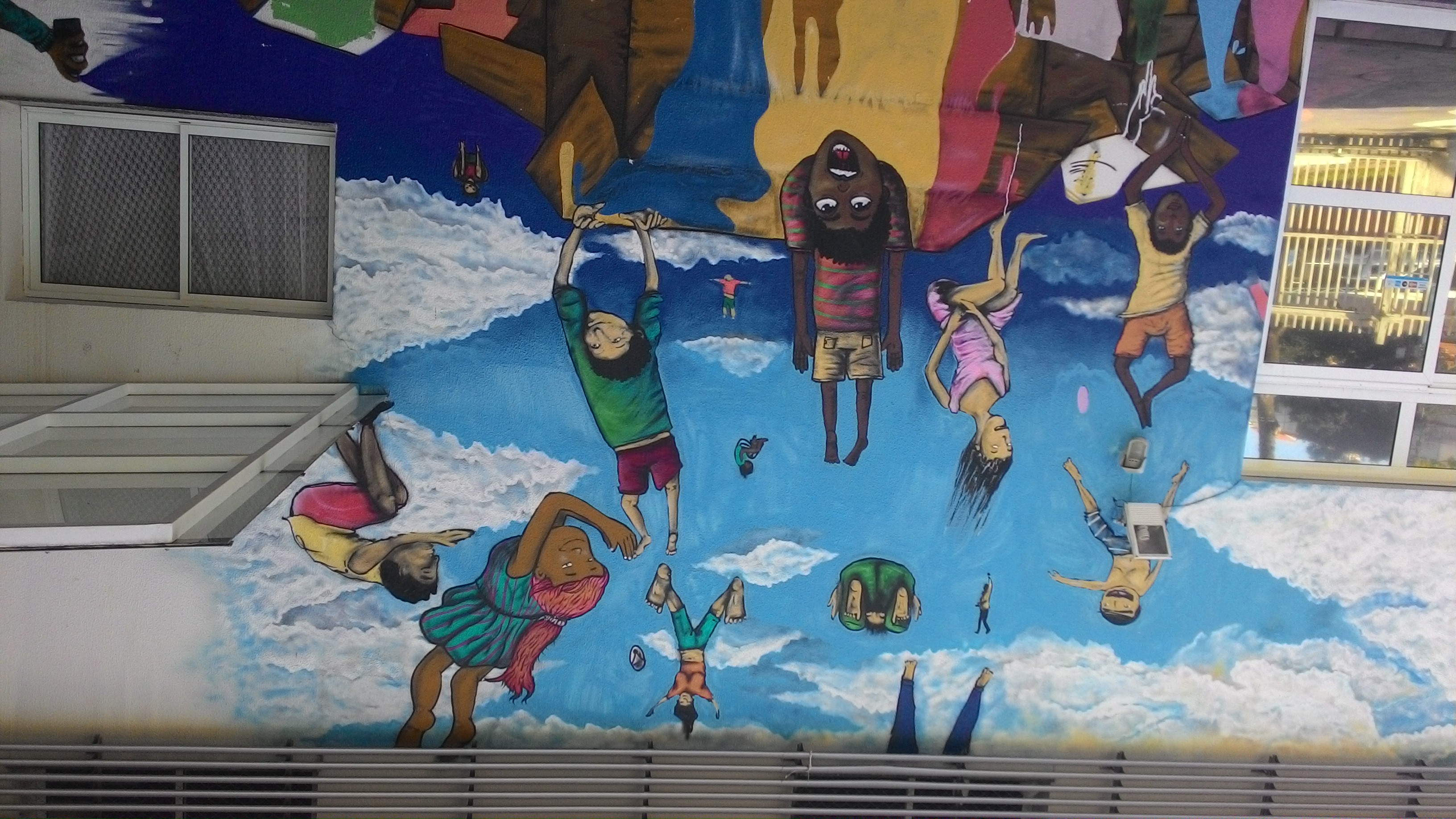 Convite à comunidade: Graffiti, Poesia e Parkour no Projeto Quixote