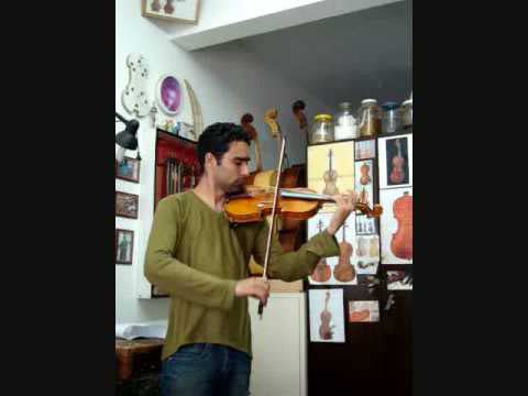 Música com Rudson Di Cavalcanti - violinista e liutaio, entrada gratuita