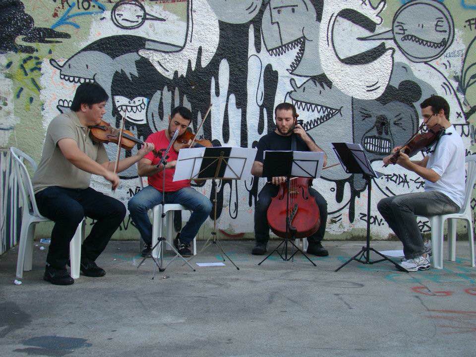 Música de Videogames na Biblioteca Viriato Corrêa com Quarteto Tessares